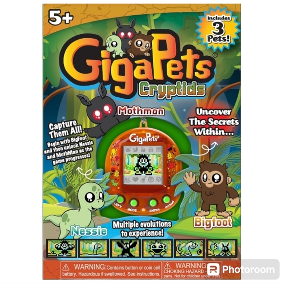 Top Secret Toys Other - Sold! Giga Pets Cryptids, Digital Pet Toy